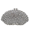 XIYUAN Pink/Gold Rhinestone Wedding Clutch Purse New Women’s Crystal Evening Clutches Bags Lady Chain Party Shoulder Bags