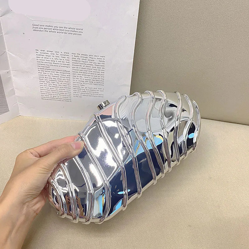 Luxury Designer Evening Clutch Acrylic Clutch Purse With Chain Ladies Handbag for Wedding Prom Party Women Evening Shoulder Bag